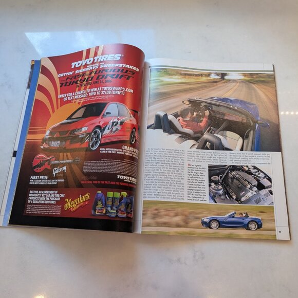 Road & Track Magazine Open Season! June 2006 - Picture 5 of 6